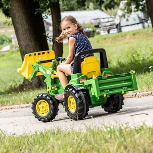 Rolly Toys Lumarko Pojemnik Rolly Box John Deere Do Traktora 408931 Lek - Jeździki dla dzieci - miniaturka - grafika 6