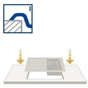 Villeroy & Boch Siluet 45 333402RW - Zlewozmywaki - miniaturka - grafika 4