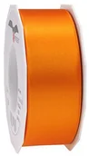 Pasmanteria - Unbekannt C.E. Pattberg SATIN Orange, 25 m satynowa wstążka do pakowania prezentów, szerokość 40 mm, taśma prezentowa do dekoracji i majsterkowania, taśma dekoracyjna do prezentów, na każdą okazję 7184025-616 - miniaturka - grafika 1