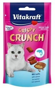 Vitakraft Cat Crispy Crunch Łosoś 60G [2428815] - Suplementy i witaminy dla kotów - miniaturka - grafika 4
