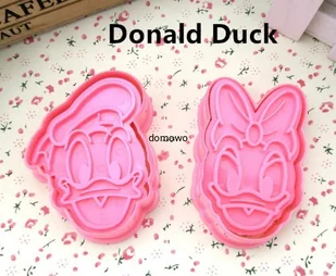 PLASTIKOWE FOREMKI WYKRAWACZE kaczor DONALD DAISY - Formy do ciast - miniaturka - grafika 2