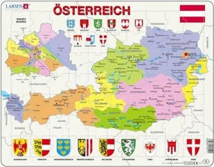 Larsen larsen K41 ramki puzzle Austria 70 części - Puzzle - miniaturka - grafika 2