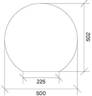 Su-Ma ALEKULE, G 500 Z, - Lampy ogrodowe - miniaturka - grafika 4