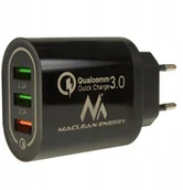 Ładowarki do telefonów - Ładowarka sieciowa Usb uniwersalna 7200mA MCE479 B - miniaturka - grafika 1