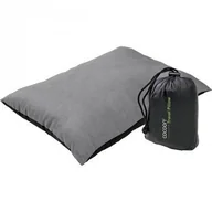 Akcesoria turystyczne - Cocoon Poduszka TRAVEL PILLOW Syntetyczna SPM kolor smoke grey/charcoal - miniaturka - grafika 1