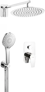 Deante Kompletny system podtynkowy Agawa NAC09NP Chrom Raty - Zestawy prysznicowe - miniaturka - grafika 3