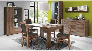 Lectus Komplet krzeseł Turyn, czarny, 2 szt. - Krzesła - miniaturka - grafika 4