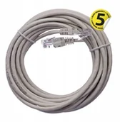 Patchcordy - Kabel Lan Przewód Sieciowy do Internetu RJ45 5m - miniaturka - grafika 1