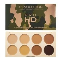 Revolution Ultra Pro HD Camouflage Medium Dark MAKE UP - Bronzery i konturowanie twarzy - miniaturka - grafika 5