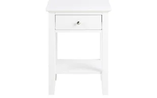Actona Szafka nocna Linnea Biała - Szafki nocne - miniaturka - grafika 2