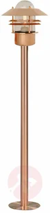 Nordlux Słupek oświetleniowy BLOKHUS w kolorze miedzi - Lampy ogrodowe - miniaturka - grafika 2