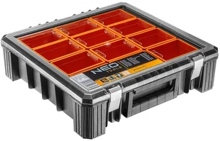 Topex Organizer z kubełkami 40x40x12cm 12 pojemników 84-130 NEO TOOLS 84-130/TOP - Skrzynki i torby narzędziowe - miniaturka - grafika 2