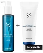 Zestawy kosmetyków damskich - Dr Ceuracle Dr Ceuracle Pro Balance Cleansing Set ZESTAW Olejek myjący 155 ml + Kremowa pianka do mycia twarzy 150 g - miniaturka - grafika 1
