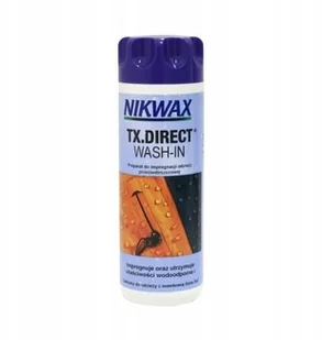 Nikwax ŚRODEK DO IMPREGNACJI ODZIEŻY TX.DIRECT WASH-IN 300ml - Środki do obuwia i ubrań - miniaturka - grafika 4