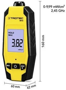 TROTEC Wykrywacz mikrofal BR16 - Inne urządzenia pomiarowe - miniaturka - grafika 2