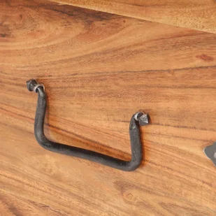 vidaXL Skrzynia, 40x40x40 cm, lite drewno akacjowe - Inne meble do salonu - miniaturka - grafika 3