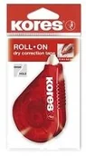 Korektory - Kores Korektor ROLL ON Czerwony 15mx4,2mm - miniaturka - grafika 1
