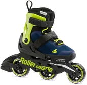 Rolki - Rollerblade Rolki Microblade 32 Blue/Lime Dla Dzieci 8050459837537 - miniaturka - grafika 1