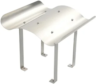 vidaXL Nasada kominowa ze stali nierdzewnej, srebrna vidaXL - Akcesoria kominkowe - miniaturka - grafika 3