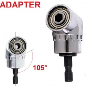 Uchwyty wiertarskie - Uchwyt kątowy przystawka wkrętarki adapter bitów krótki) - miniaturka - grafika 1