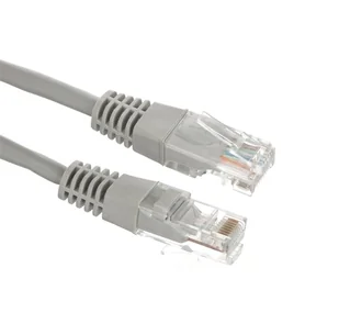 A-LAN Patchcord UTP kat 5e 2.0m szary KKU5SZA2.0 - Kable miedziane - miniaturka - grafika 2