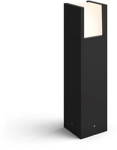 Philips Hue White Fuzo lampa ścienna LED (kwadratowa góra/dół), do użytku na zewnątrz, możliwość przyciemniania, ciepłe białe światło, sterowana za pomocą aplikacji, kompatybilna z Amazon Alexa (Echo, - Lampy ogrodowe - miniaturka - grafika 3