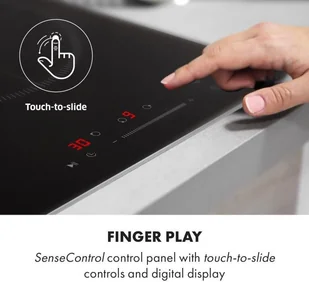 Płyta elektryczna do zabudowy Klarstein Delicatessa 3 - Płyty elektryczne do zabudowy - miniaturka - grafika 5