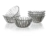 Miski i półmiski - Pasabahce 6-częściowy komplet misek składanych Aurora, 14 cm - miniaturka - grafika 1