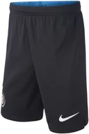 Piłka nożna - Nike Piłkarskie spodenki domowe/wyjazdowe dla dużych dzieci Inter Milan Stadium 2019/20 - Czerń - miniaturka - grafika 1