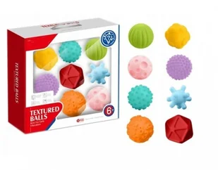 Askato Kule sensoryczne 8 sztuk - Zabawki sensoryczne - miniaturka - grafika 3