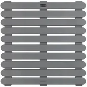 Dywaniki łazienkowe - Wenko Antypoślizgowa podkładka do wanny Duckboard Indoor brodzika basenu sauny kolor szary tworzywo sztuczne antypoślizgowa powierzchnia kwdratowa B07B9ZF4LJ - miniaturka - grafika 1