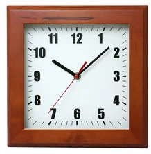 Atrix Zegar drewniany kwadrat #2 - Zegary - miniaturka - grafika 4