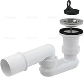 Syfony - Alca PLAST Alcaplast Syfon brodzikowy z częścią syfonową A461 50 ! - miniaturka - grafika 1