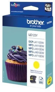 Brother LC123Y - Tusze oryginalne - miniaturka - grafika 5