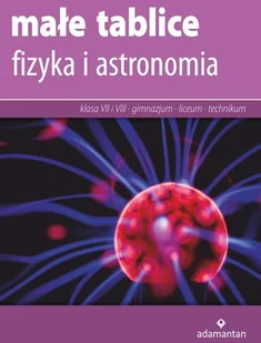 Adamantan Małe tablice. Fizyka i astronomia - Pomoce naukowe - miniaturka - grafika 2