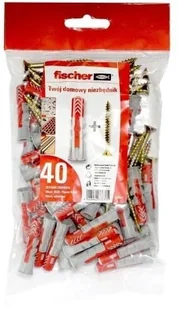 Fischer Kołek uniwersalny Duopower 8 x 40 z wkrętem 40 szt. 547456 - Kołki - miniaturka - grafika 2