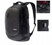 Plecaki - Hi-Tec Plecak turystyczny szkolny miejski Usb - miniaturka - grafika 1