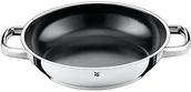 Patelnie - WMF patelnia do serwowania powlekane  24 cm Devil krawędź do wylewania uchwyt ze stali szlachetnej Cromargan CeraDur ze stali nierdzewnej do kuchenek indukcyjnych pranie ręczne 748346021 - miniaturka - grafika 1