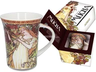Kubki - Carmani KUBEK PORCELANOWY ALFONS MUCHA - LATO - 4 PORY ROKU - miniaturka - grafika 1