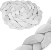 Ochraniacze do łóżeczka - Ricokids Otulacz do łóżeczka Ricokids 3m - szary 722110 - miniaturka - grafika 1