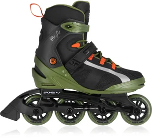 Spokey Rolki MrFIT rekreacyjne zielone r 41 940754 - Rolki - miniaturka - grafika 2