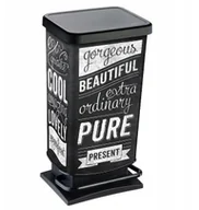 Kosze na śmieci - FENIKS z pedałem 40 L Paso hipster - miniaturka - grafika 1