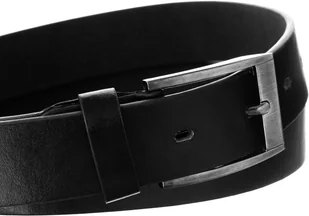 Cavaldi 4U Klasyczny pasek ze srebrną klamrą, model unisex, skóra ekologiczna, - Paski - miniaturka - grafika 4