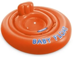 Intex Baby Koło dmuchane + 76cm w pudełku 12-24m) - Materace dmuchane i koła do pływania - miniaturka - grafika 2