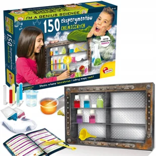 DANTE LEGLER LOGORAJD Zestaw naukowy I'M A Genius 150 eksperymentów chem - Mały naukowiec - miniaturka - grafika 10