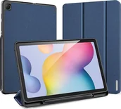 Etui do tabletów - Samsung Etui do tabletu Dux Ducis Etui GALAXY TAB S6 LITE Dux Ducis Domo Series z klapką granatowe 6934913062074 - miniaturka - grafika 1