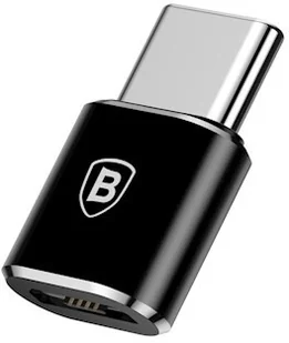 Baseus Adapter USB Baseus Micro USB Typ C Czarny 28296-uniw - Adaptery i przejściówki - miniaturka - grafika 3