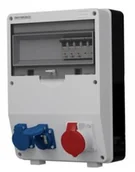 Rozdzielnie elektryczne - Doktorvolt Preis-Zone Rozdzielnica budowlana erbetka TD-S 16A 2x230V 6961 DV-6961-F - miniaturka - grafika 1