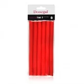 Wałki do włosów - Donegal WAŁKI DO WŁOSÓW Ribbon Twist 1.3/18cm (5004) 1 op.-6szt SO_66881 - miniaturka - grafika 1