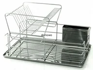 Suszarki do naczyń - SUSZARKA DO NACZYŃ -STAL CHROMOWANA Z NADSTAWKĄ - miniaturka - grafika 1